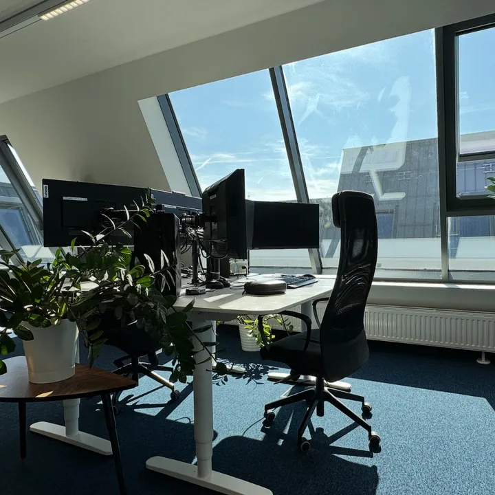 Open-plan office